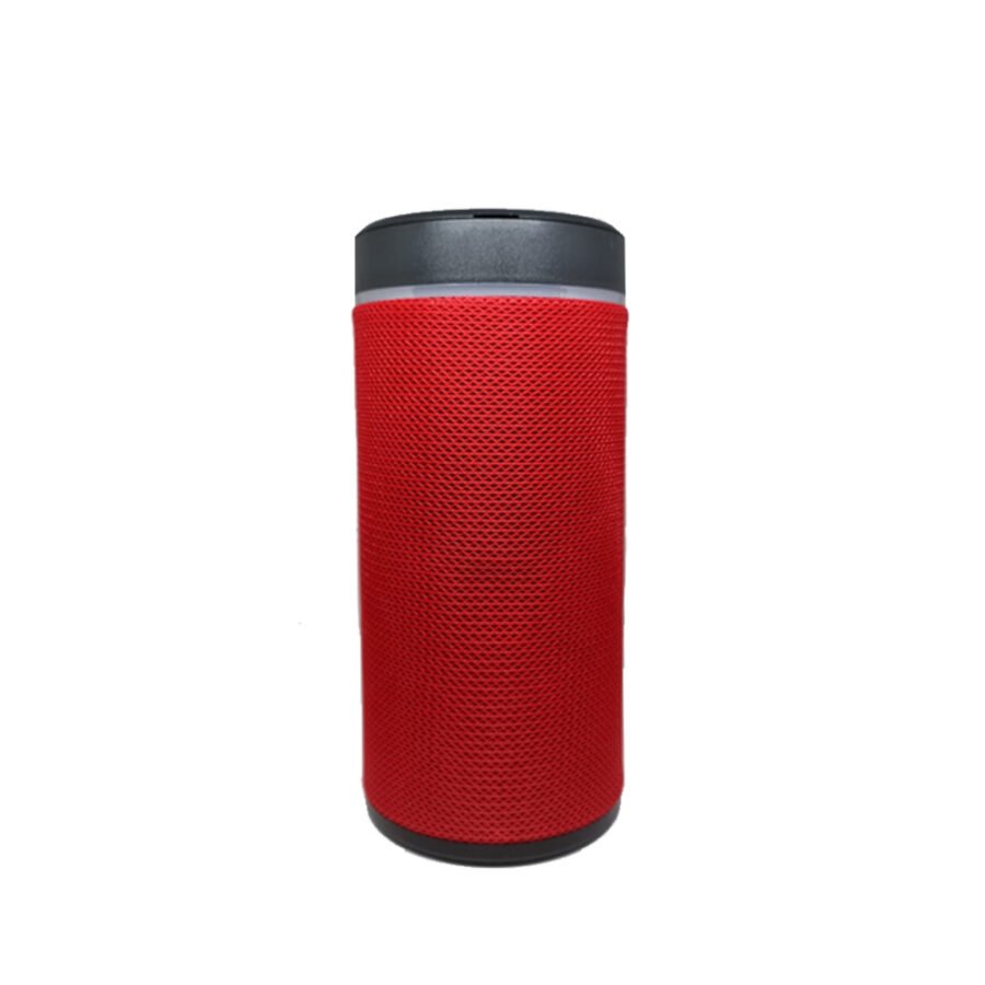 Bluetooth speaker with mobile holder red