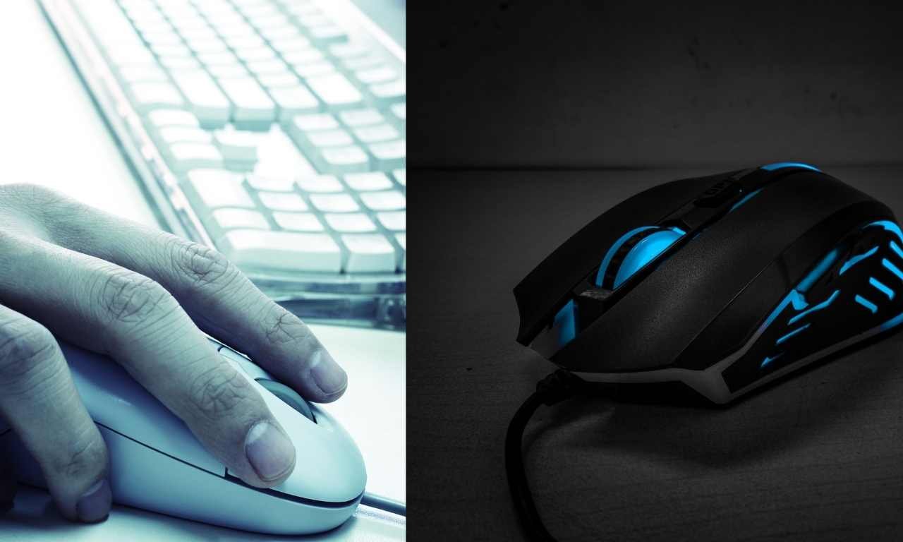 difference between normal mouse and gaming mouse